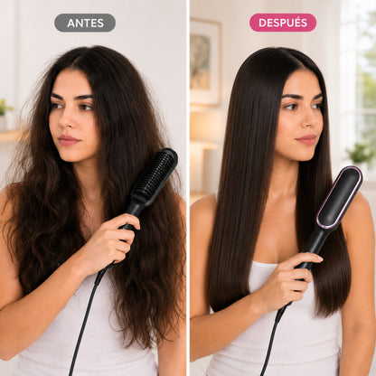 Cepillo Alisador Profesional 2 en 1